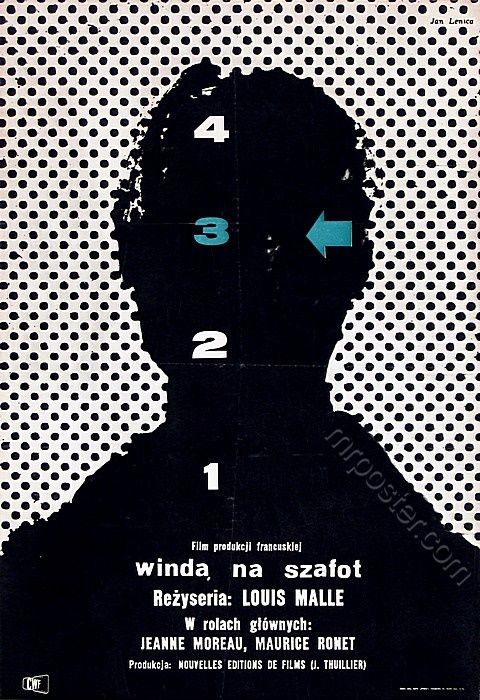 Vintage Polish Posters | Winda Na Szafot | Jan Lenica